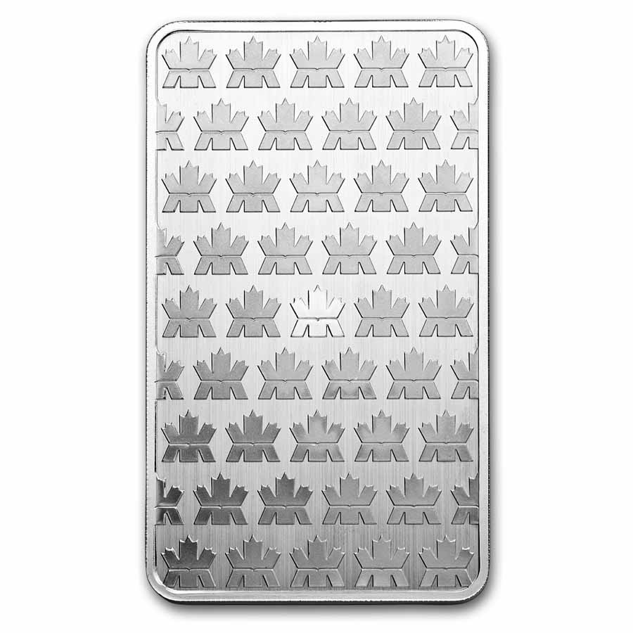 10 oz Silver Bar - Royal Canadian Mint New Style .9999